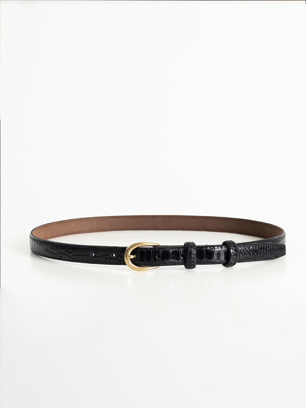 Coco Print Belt 2 cm Black